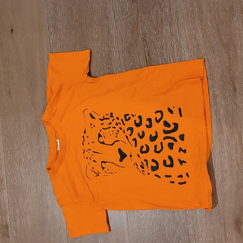 Orange Cheetah T-shirt